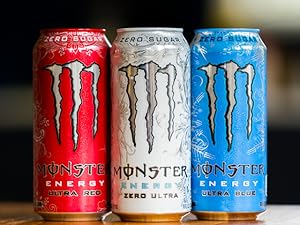Zero Sugar Energy Drink with Caffeine, 15 Cans